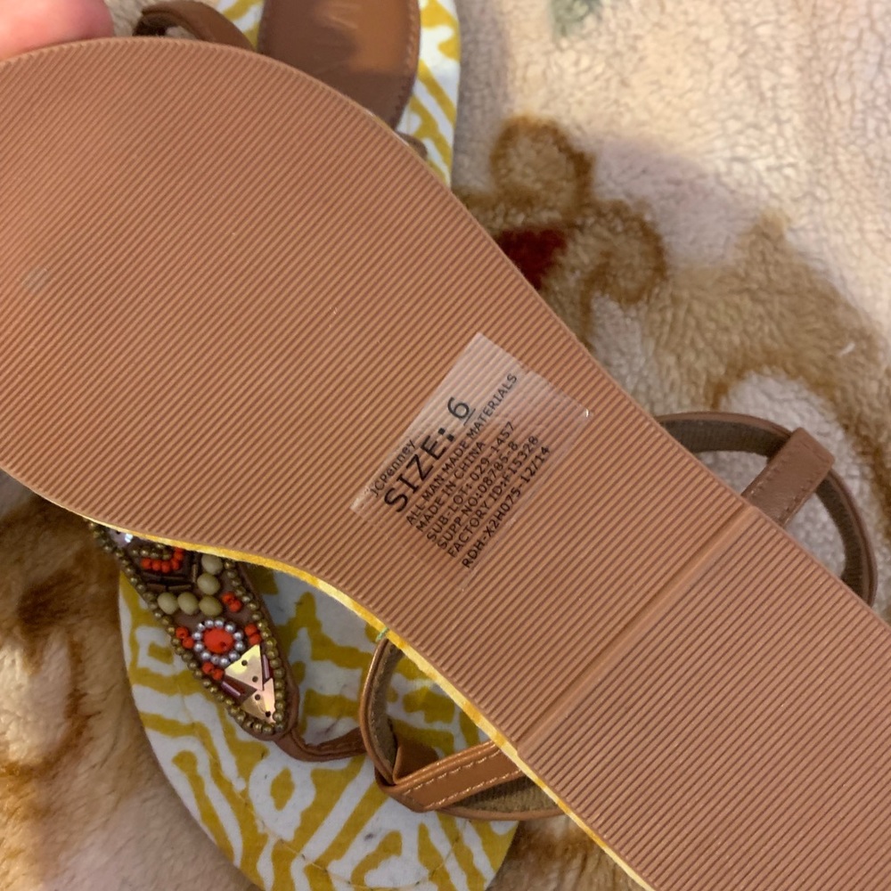 Brand new sandals